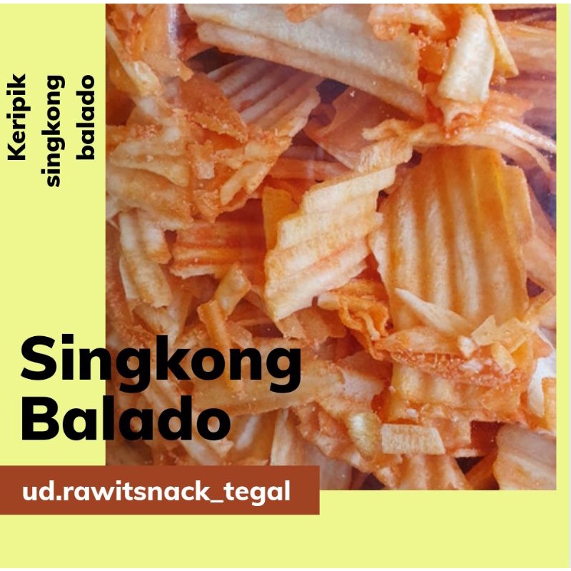 

KERIPIK SINGKONG BALADO TES [250GR]