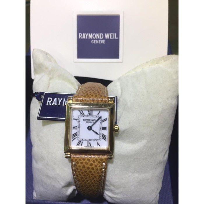 Raymond Weil 9866 Geneve Gold Swiss Made Original Jam Tangan Wanita