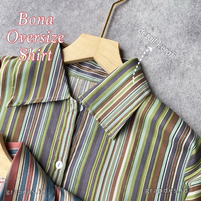 BONA OVERSIZE SHIRT | Candy Cute Shirt