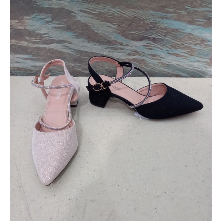sepatu heels pesta original Lawrensia