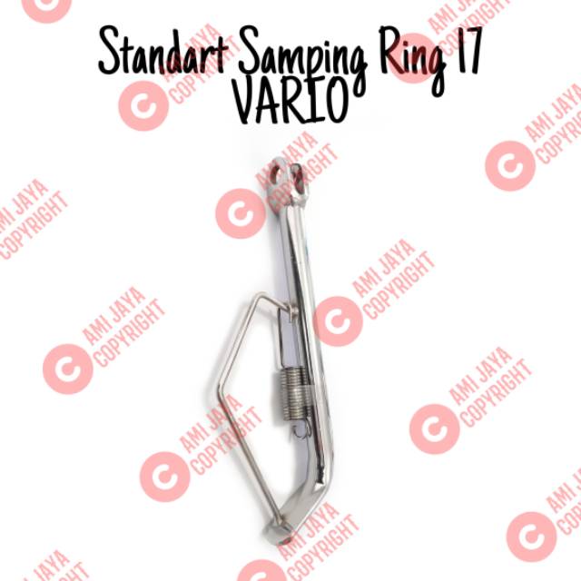 Standar Samping Jagang samping Variasi Motor RING 17 Honda VARIO Variasi Crom Tebal Murah