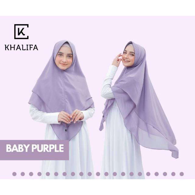 SOFYA KHIMAR KHALIFAH GROSIR HIJAB ZIPPER