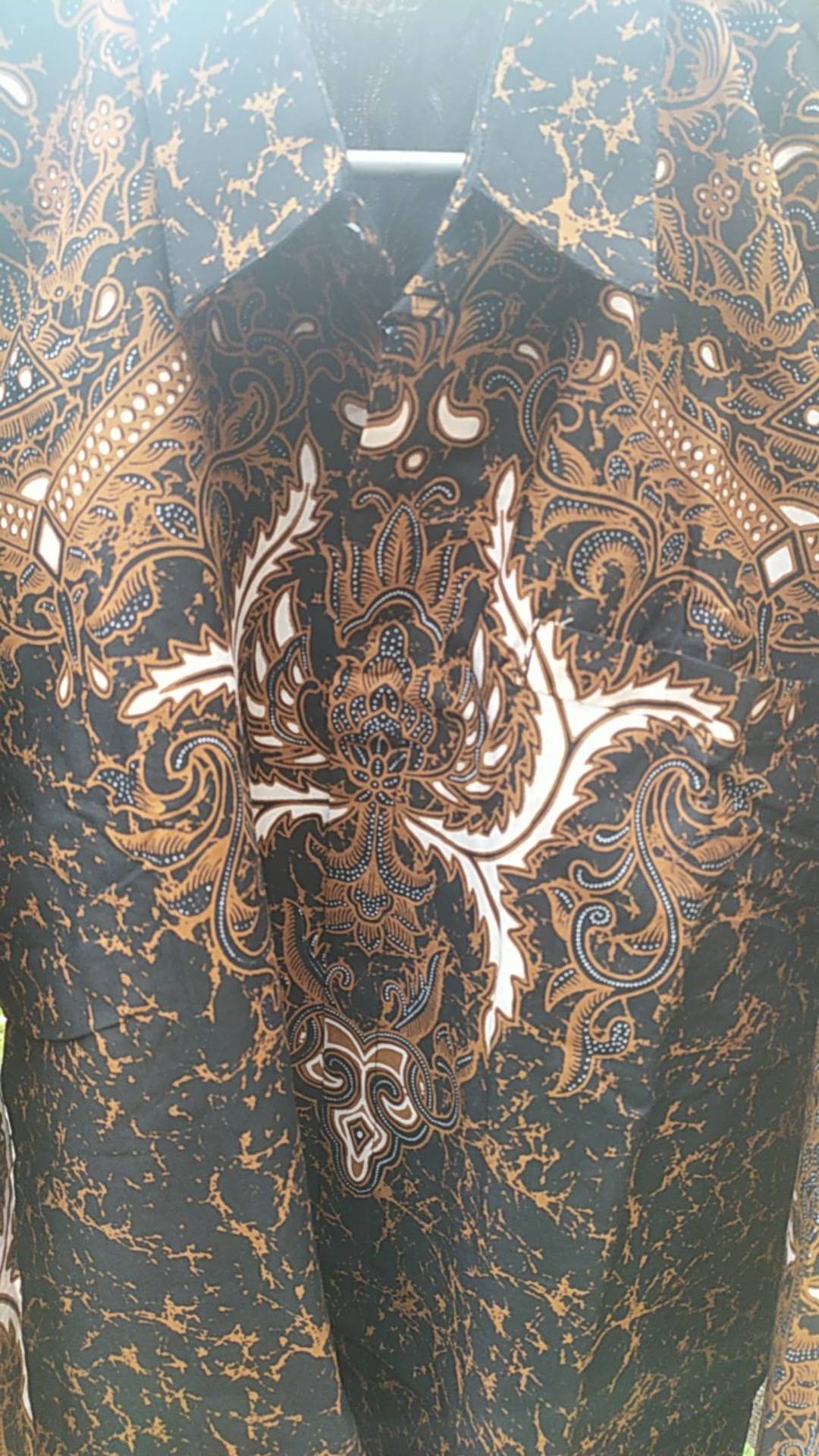 Ginandra Batik Lengan Panjang Pendek Full Furing Katun Halus Primisima Hq Size M-xxl Batik Solo