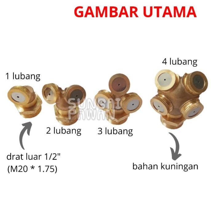 Nozzle sprinkler penyiram sprayer tanaman semprotan kabut embun