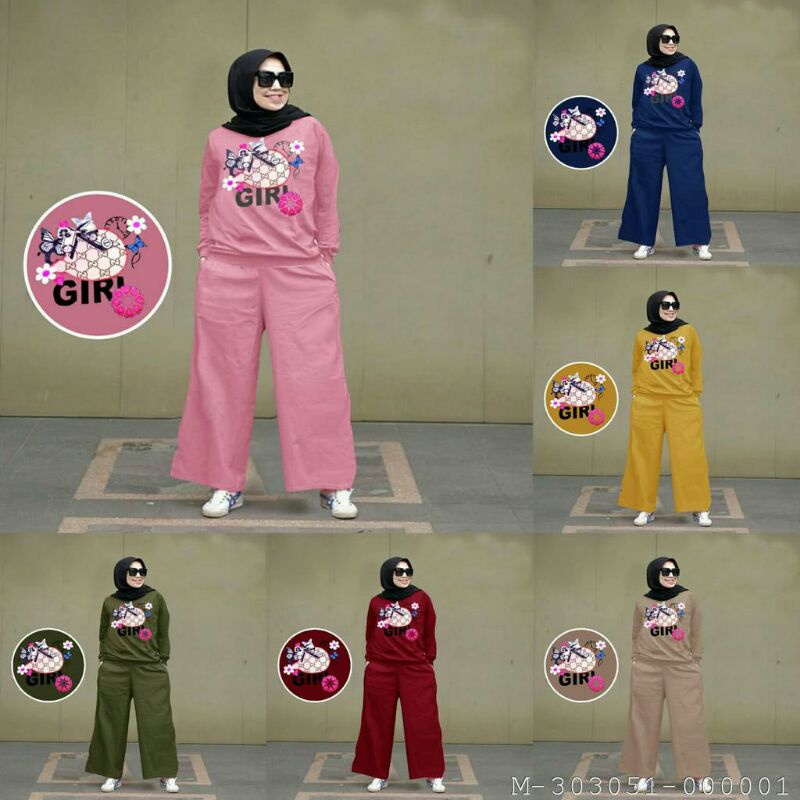 SETELAN PANJANG WANITA BABYTERRY