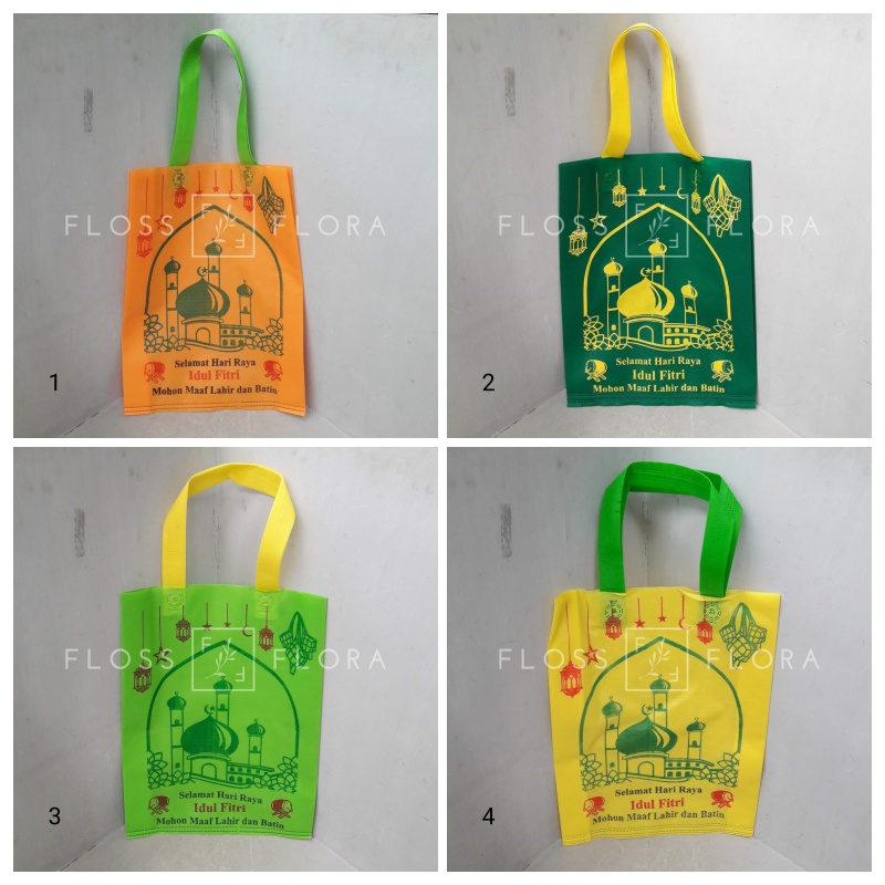 

Aksesoris Lebaran / Idul Fitri / Tas Gomico Idul Fitri 30X40