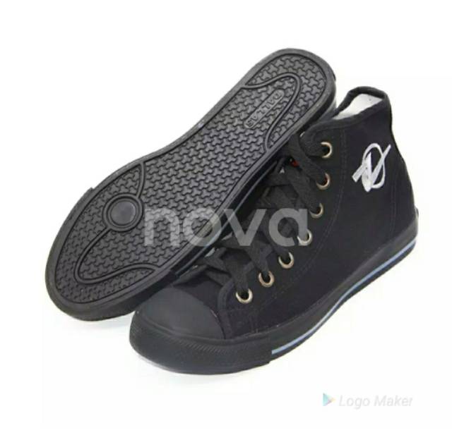 SEPATU DALLAS CAMPUS HIGH CUT (HC) BLACK BLACK