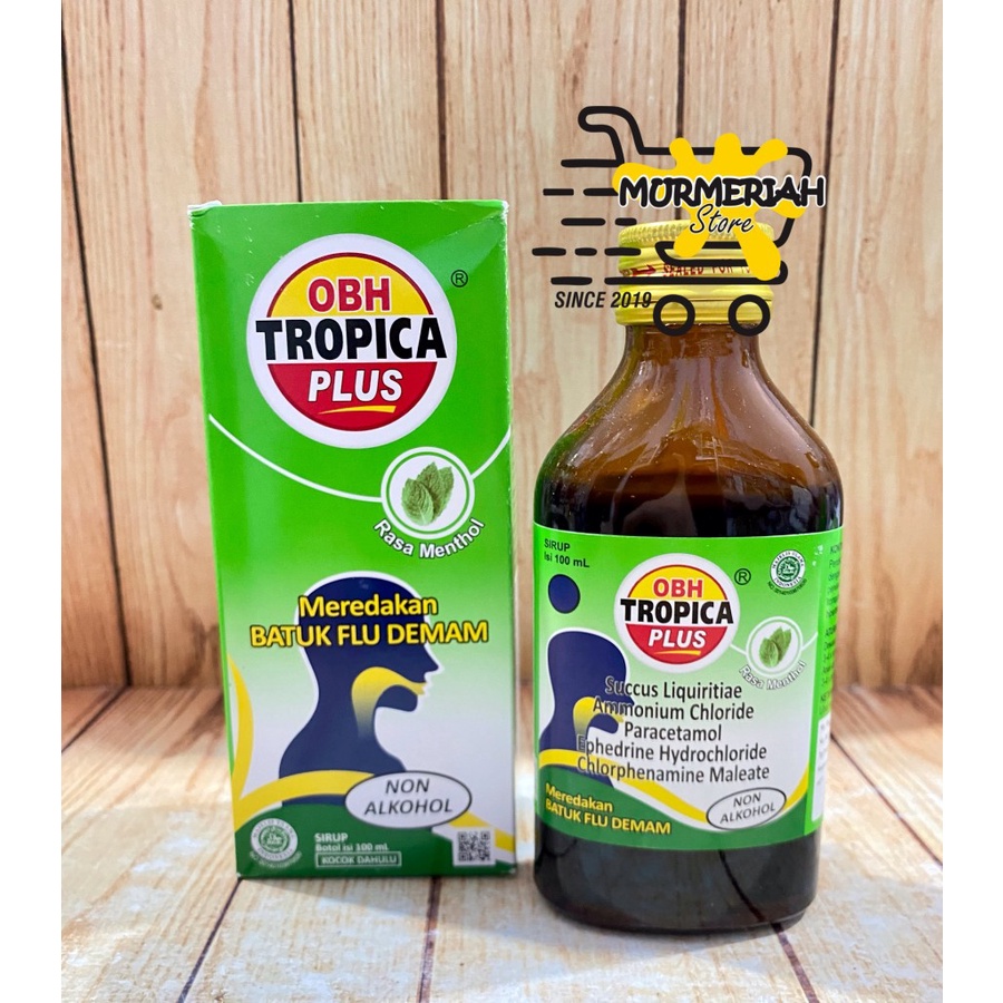 OBH TROPICA PLUS 100 ml || Obat Batuk Demam & Flu