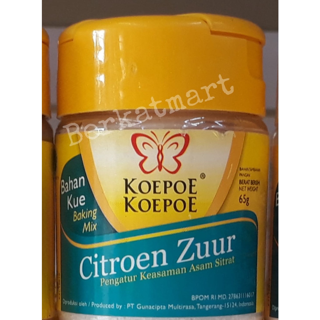 Citroen Zuur Koepoe koepoe Kupu kupu bumbu dapur