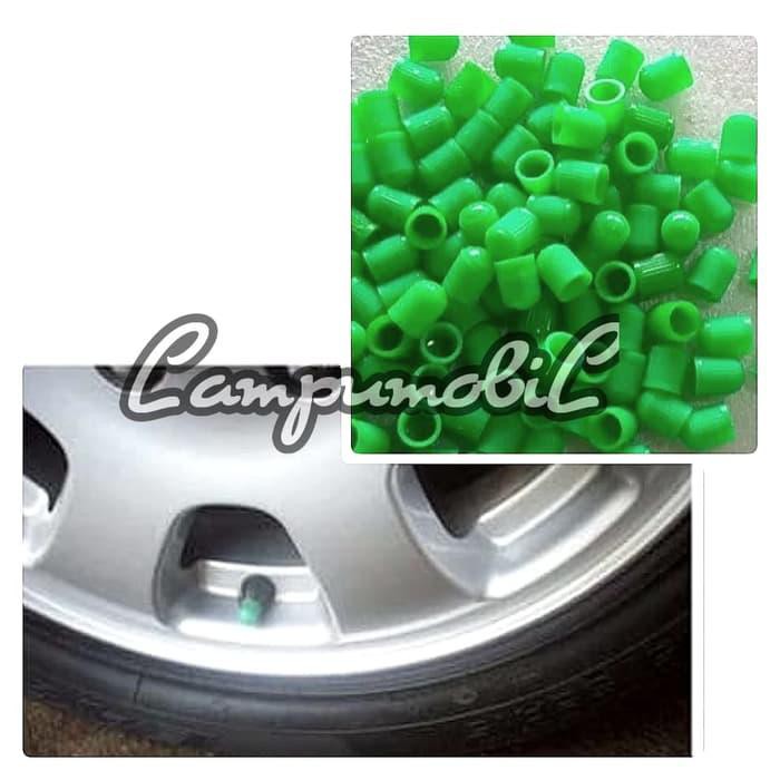 TUTUP PENTIL NITROGEN BAN (GREEN )