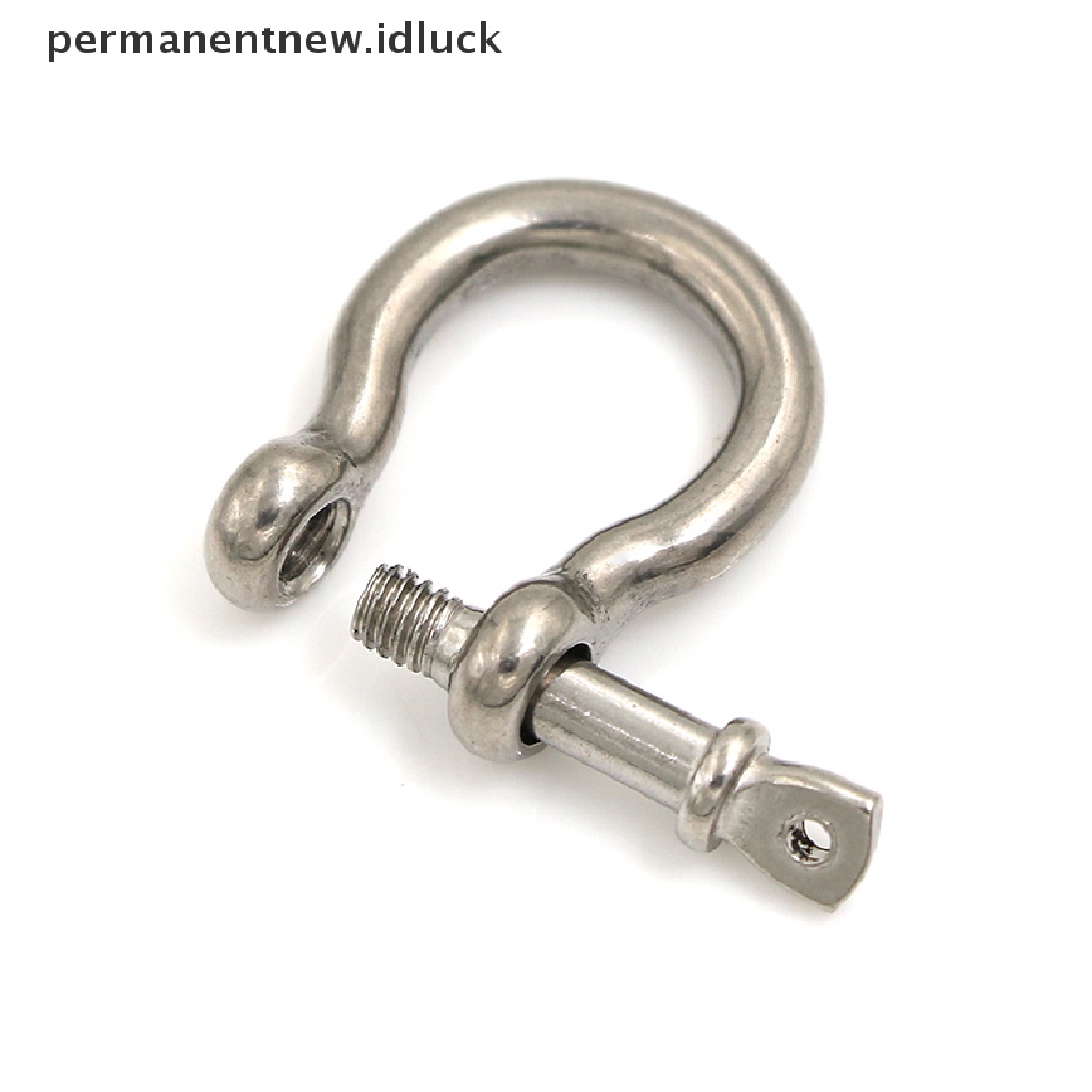 5 Pcs Sekrup pin shackle Rigging m4 304 stainless steel