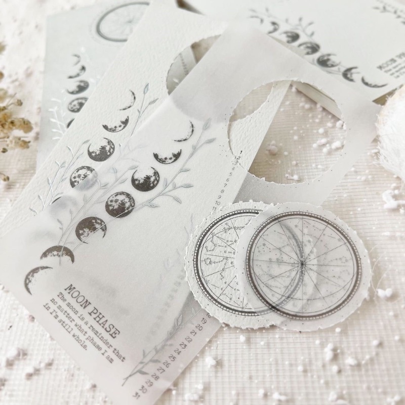 

Moon Phase Notepad by Journal pages