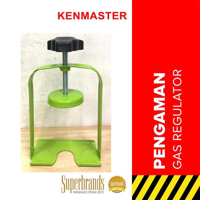 Alat Pengunci Regulator Gas Original Kenmaster Pengaman Gas Kompor 12kg + 3kg