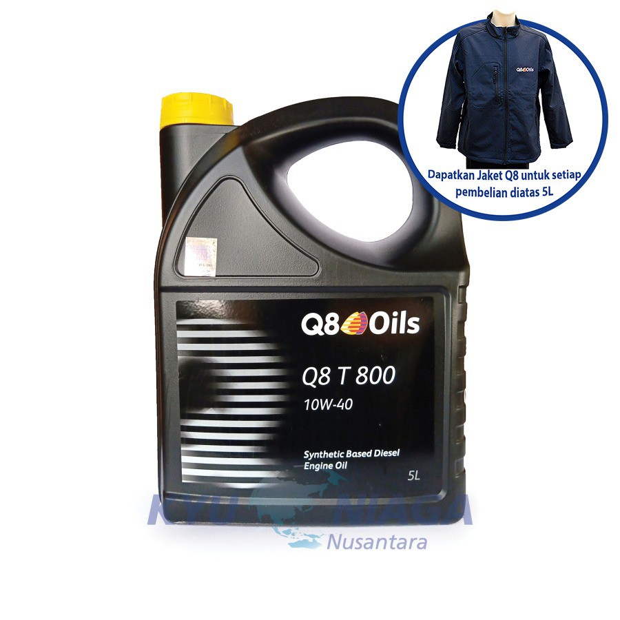 Q8 T 800 10W40 CI-4 (5L/ Galon)