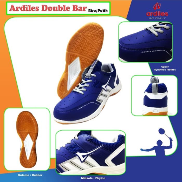 Sepatu Badminton ORIGINAL ARDILES DOUBLE BAR