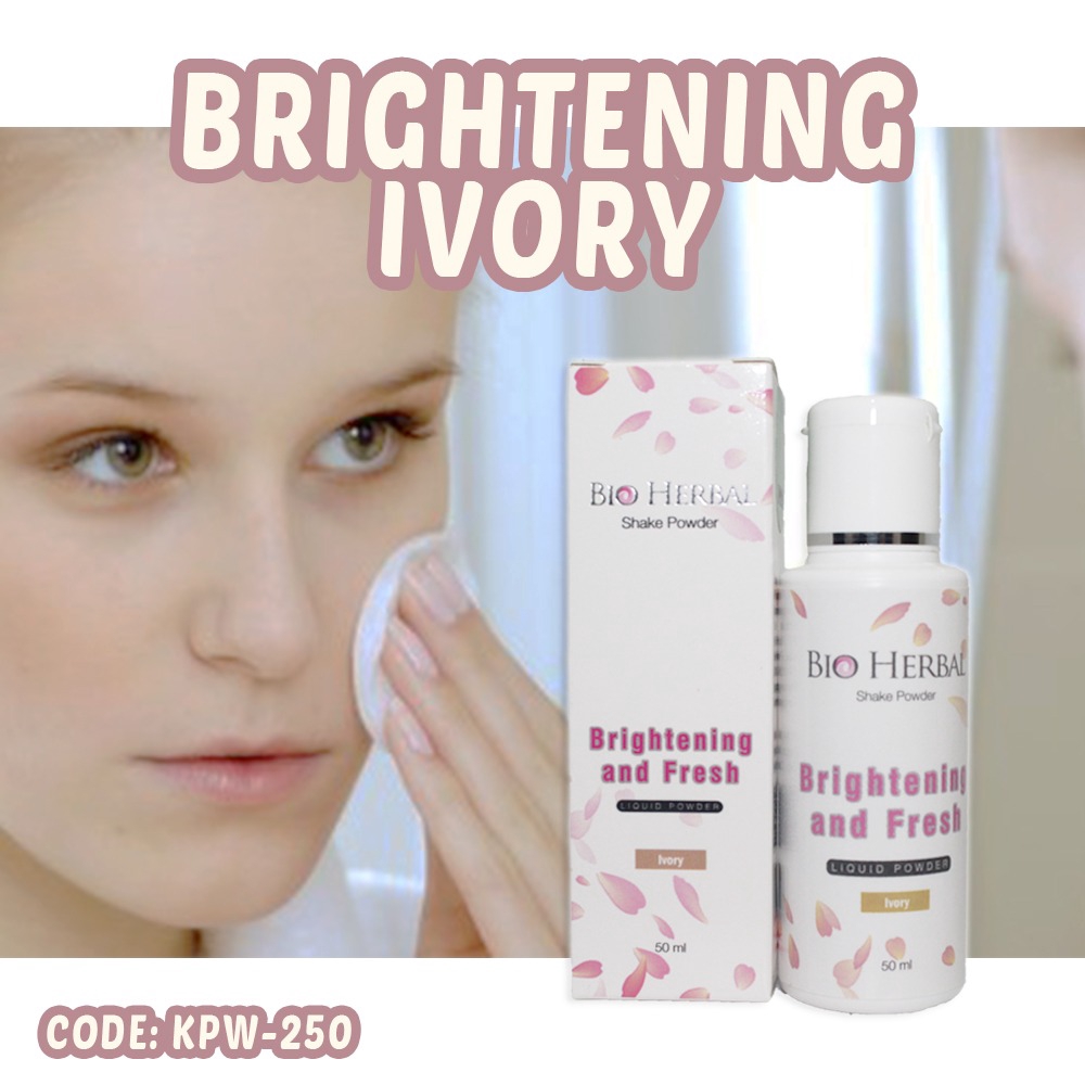 BEDAK CAIR BIO BRIGHTENING IVORY- BEDAK PENCERAH WAJAH KPW - 250