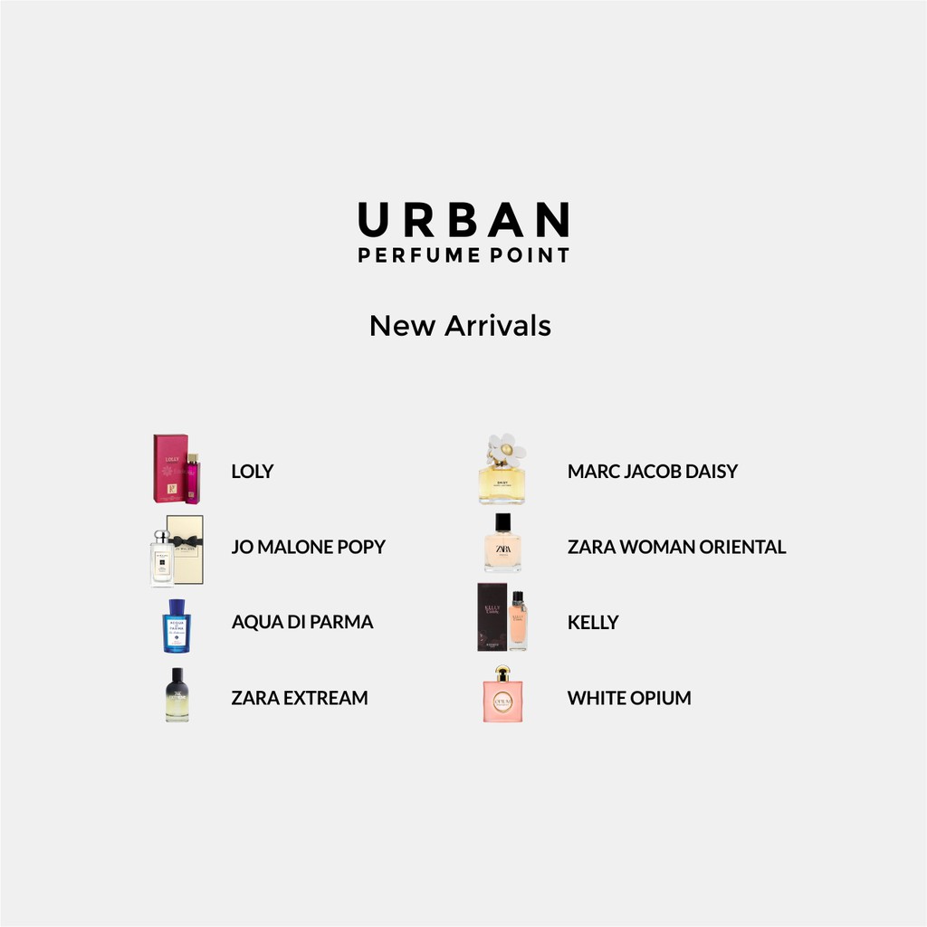 Urban Perfume Point  LV Rose Des Vent -  Eau De Perfume Minyak Wangi Tahan Lama