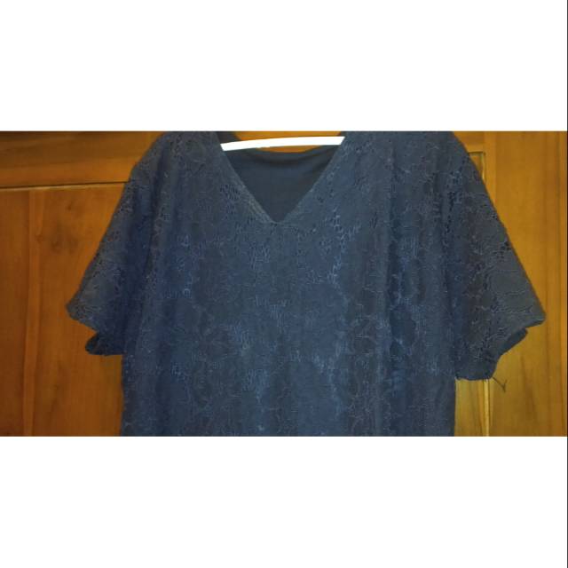 Big size jumbo brokat dress