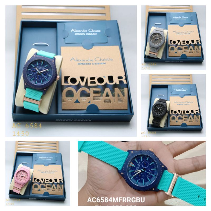 [ NEW✔] JAM TANGAN WANITA PRIA ALEXANDRE CHRISTIE AC6584 CHRONO / AC 6584 ORIGINAL