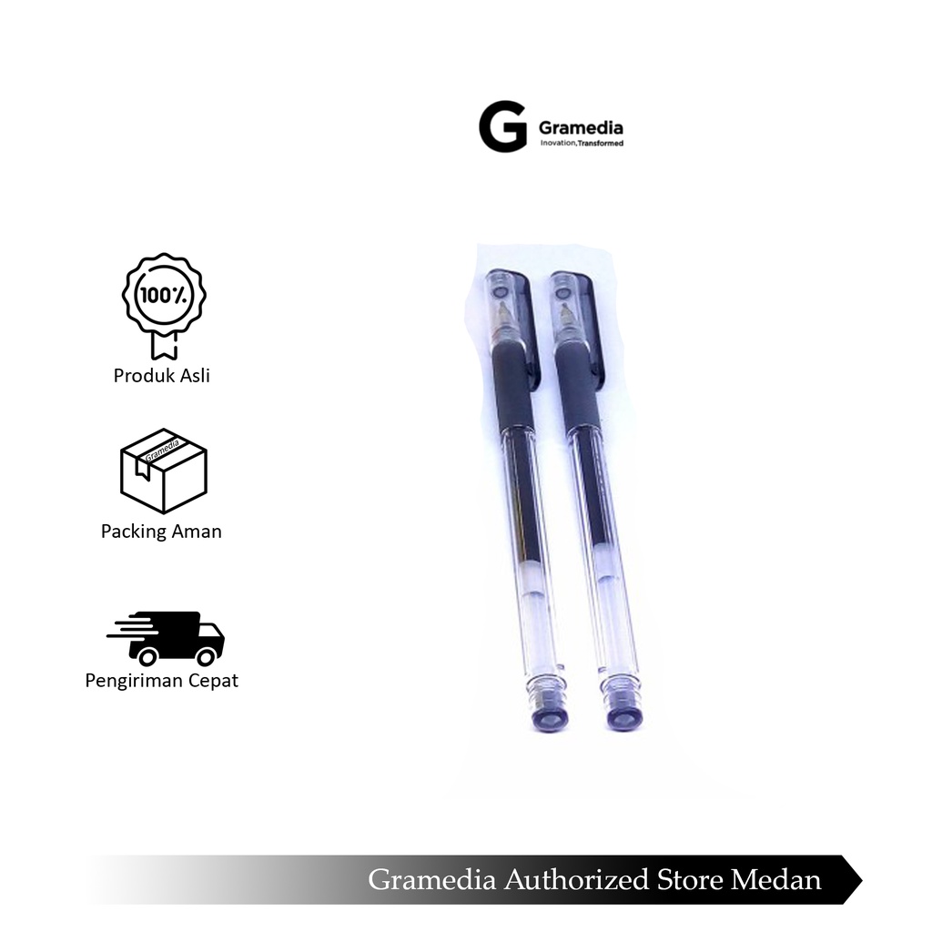 

Gramedia Medan - STANDARD BLIVE GEL 0.5 BLACK PCS