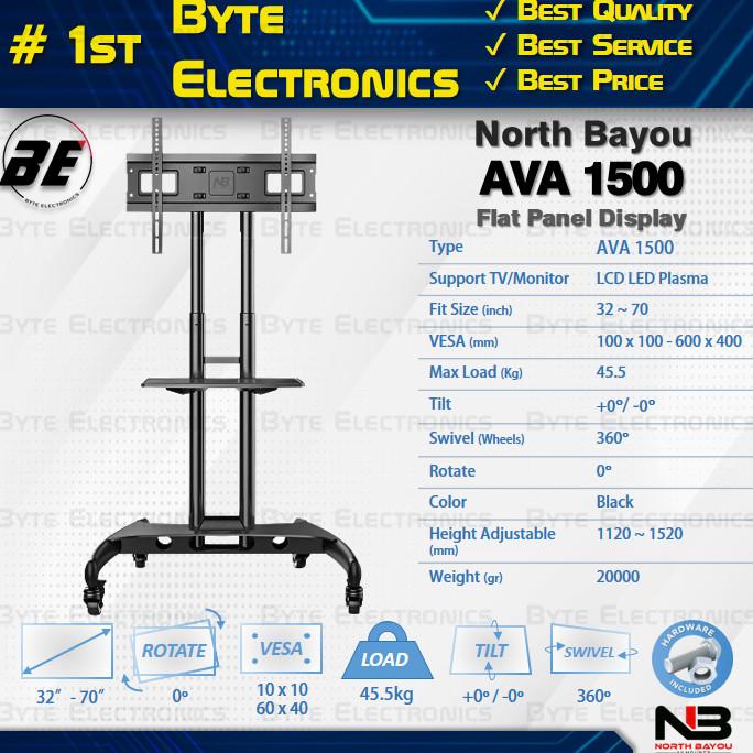 Standing TV LED 70 65 60 55 50 43 40 inch, Bracket TV Standing AVA1500