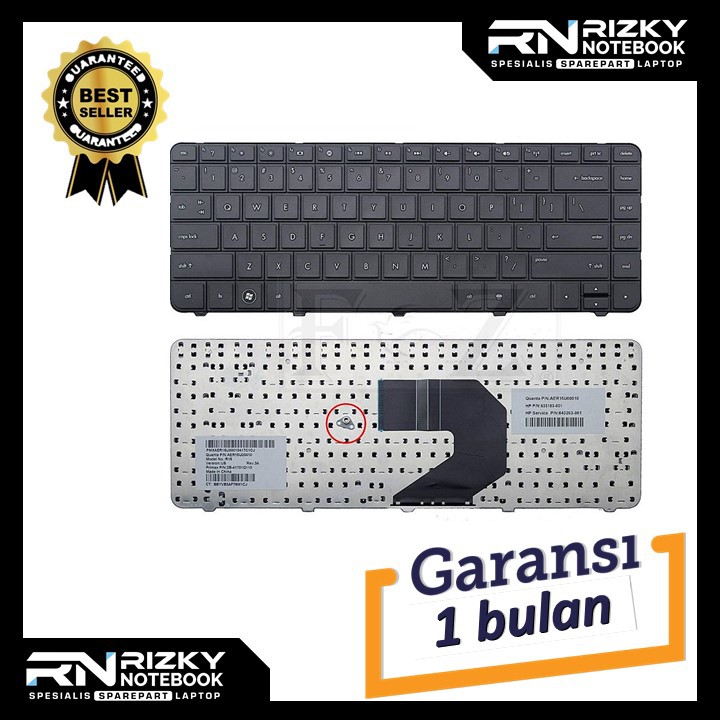 (PREMIUM QUALITY STOK BARU) Keyboard Laptop Hp Compaq 431 435 430 630 630S Cq43 Cq57 G4