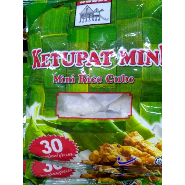 

Ketupat mini 30 bgks