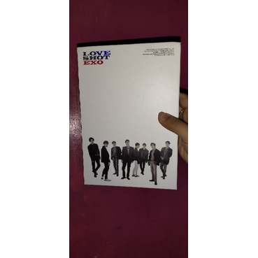 Ready Stock 5th Repackage Album EXO Love Shot Shot Vers Album Only EXO Love Shot Love Vers No Damage
