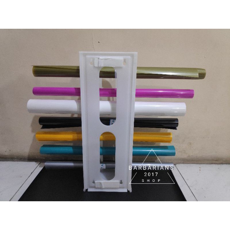 POLYFLEX HOLDER TEMPAT DISPLAY TOOLS STICKER POLYFLEK POLIPLEK MURAH SERBAGUNA STIKER BARU