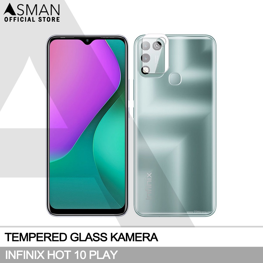 Tempered Glass Kamera Infinix Hot 10 Play Pelindung Kamera Bahan kaca [Lens Protection]