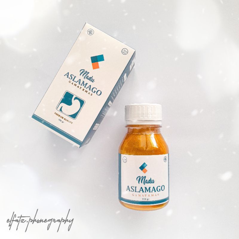 Madu Maag Aslamago | Madu Lambung Gamat Emas 350gr | Madu Aslamago Gamat Emas