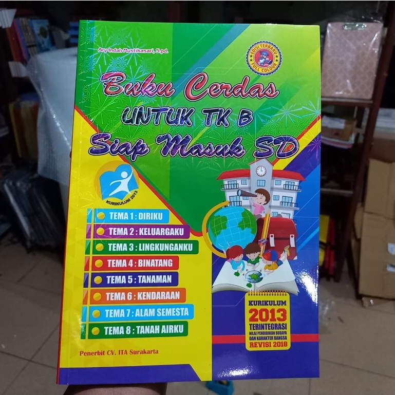 Buku Cerdas Untuk TK B Dan Siap Masuk SD