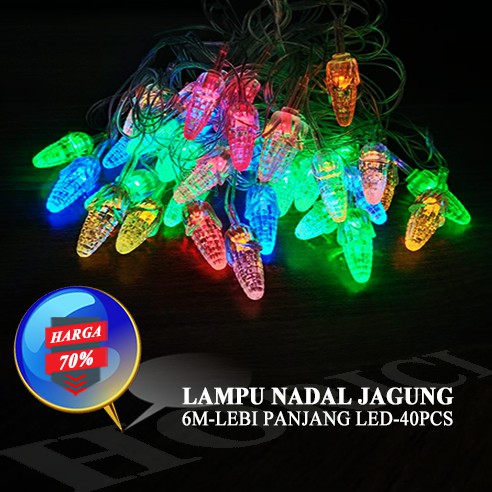 LAMPU NATAL BESAR JAGUNG/LAMPU LAMPU NATAL Lampu tidur Lampu lanskap Lampu TUMBLR LED PREMIUM  LAMPU