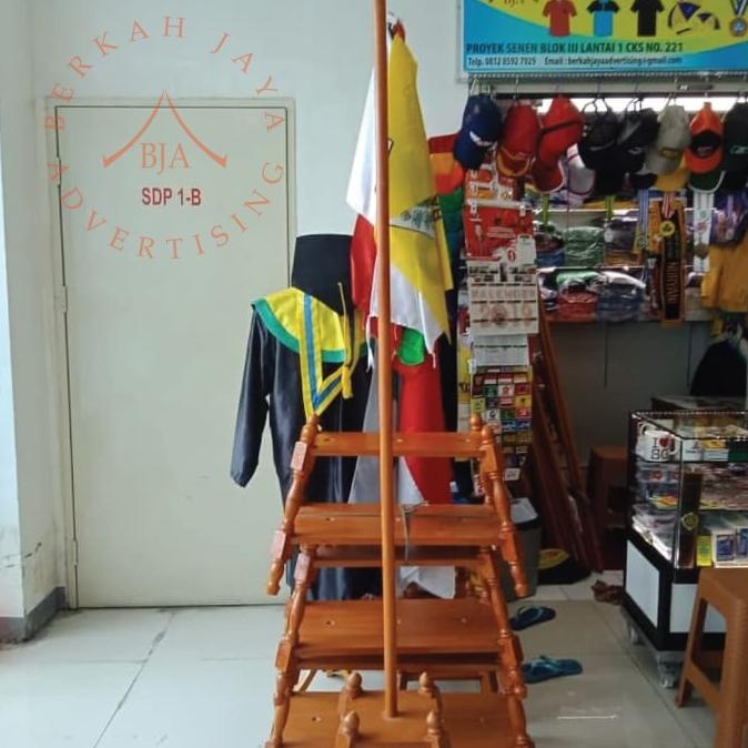 Tiang Bendera Pataka 1 Lubang