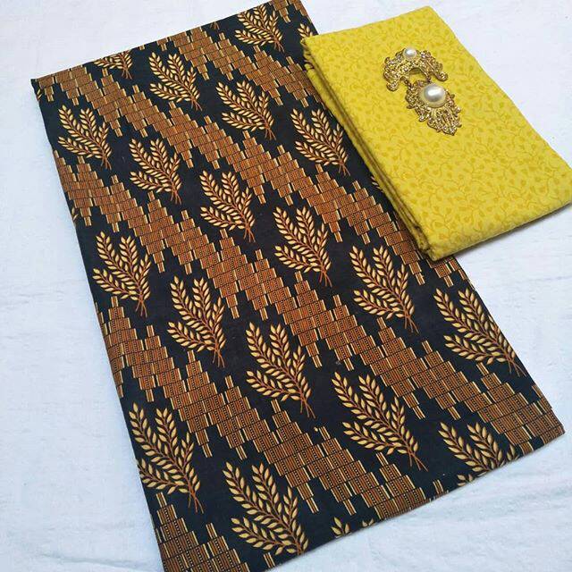 Set kain batik print soganan 007 rm dan embos
