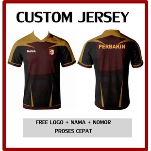 Baju Kaos Jersey Perbakin 420 Printing Custom