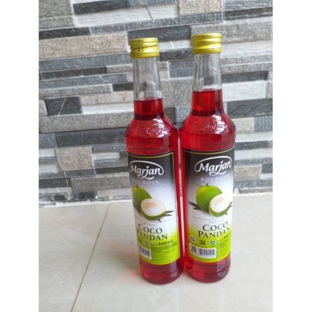 

Sirup Marjan Cocopandan 460 ML