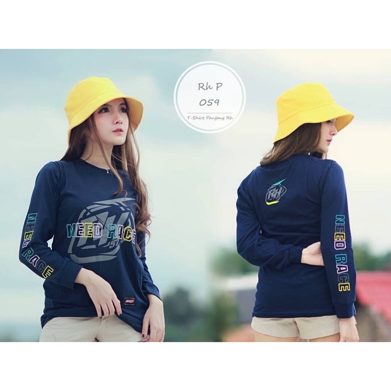 RACING HELL BAJU KAOS T SHIRT TSHIRT ATASAN KAOS PRIA WANITA LENGAN PANJANG LONGSLEEVE DISTRO PRIA W