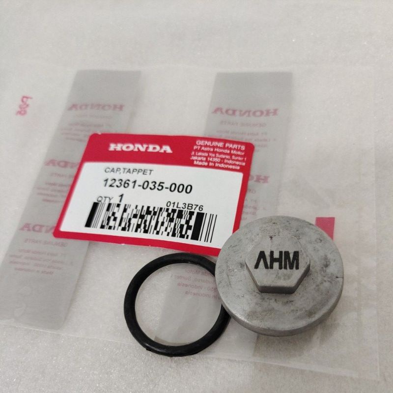 Tutup klep oli mesin Cap Tappet Honda C70 - Supra X - Win - Legend - Rima - Revo lama - C700 - star 