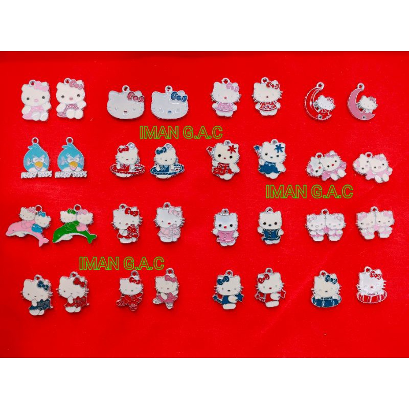 liontin karakter hello kitty/bandul kalung karakter/liontin bandul kalung wanita