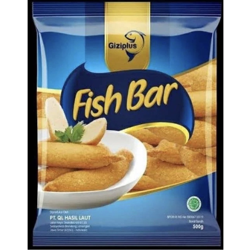 

GIZI PLUS FISH BAR 500gr