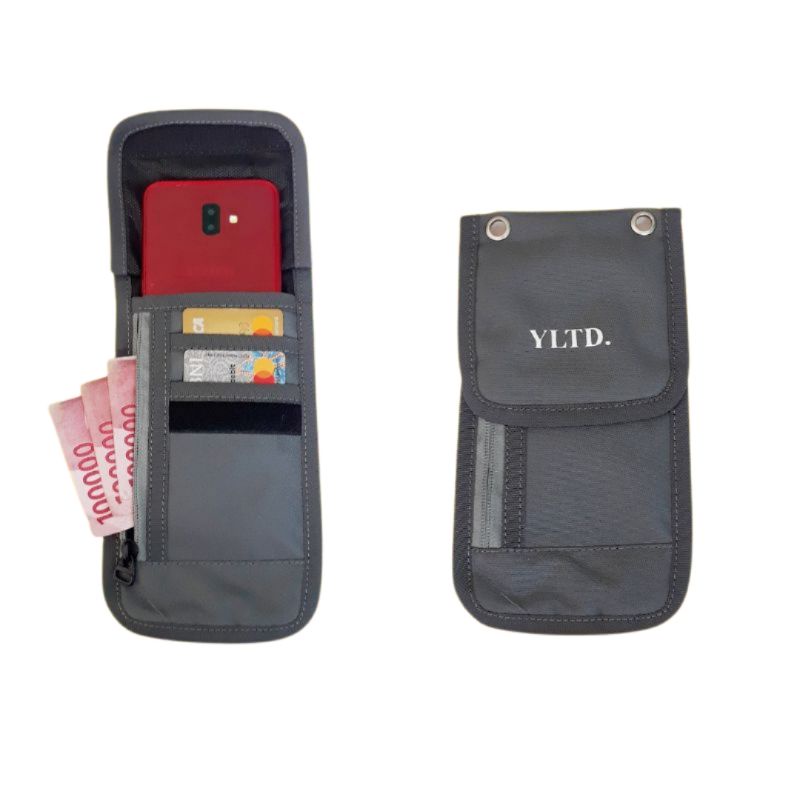 Rancis Jaya - Hanging Wallet Hp | Tas HP YLTD Gantung Leher | Dompet Hp Sako Wallet Unisex