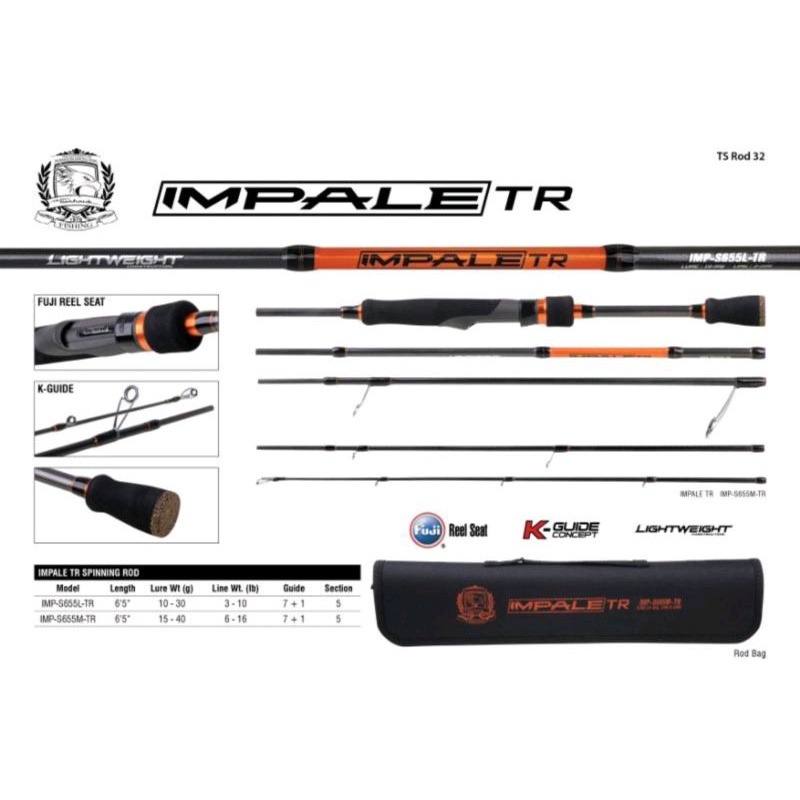 Joran Seahawk Impale Travel Rod