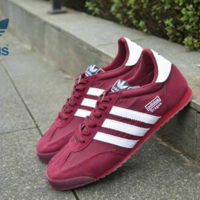 Sepatu pria adidas dragon kanvas termurah kasual