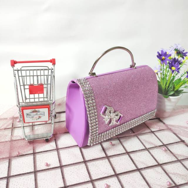 Aizolshop tas pesta NABILA  clutch pesta tas kondangan ukuran 18×7×13 cm tas wanita murah