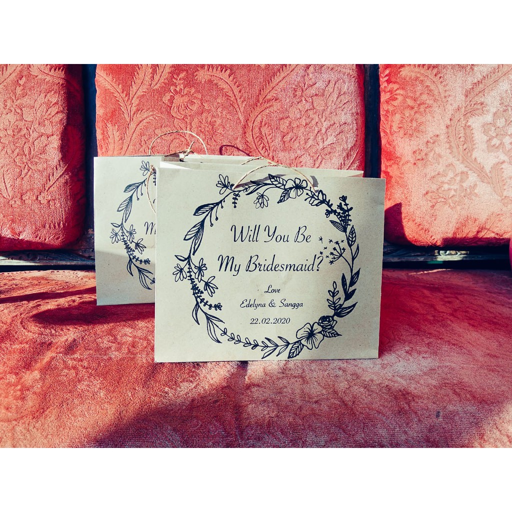 

Paperbag Bridesmaid / Tas Bridesmaid