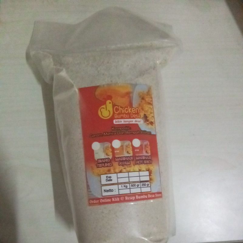 

BUMBU TEPUNG BIANG FRIED CHICKEN