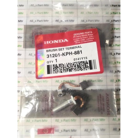 Carbon Brush - Arang - Cool Dinamo Stater Supra X125 - Karisma - Mega Pro - Verza