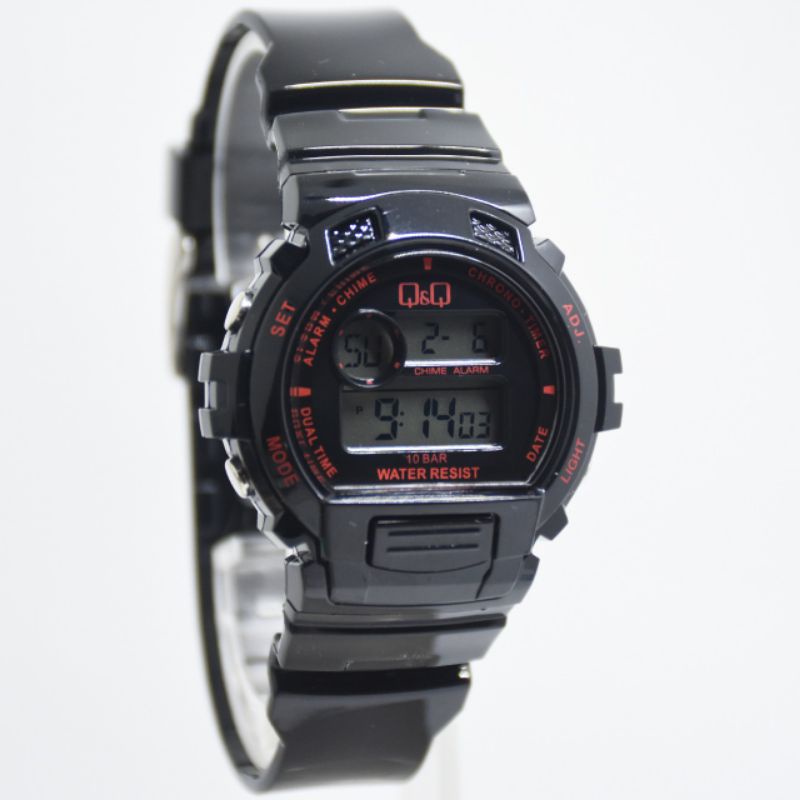 Jam Tangan Q&Q QQ QNQ qq Original Jam Tangan Renang Digital M153J001Y Original