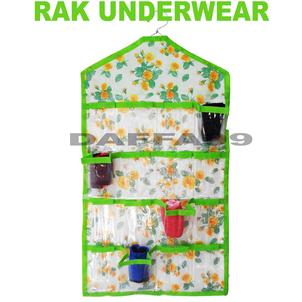 Rak gantung organizer hanger RAK UNDERWEAR, RAK SERBAGUNA, RAK KUNCI,RAK KOSMETIK